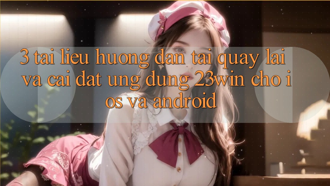 3. Tài liệu hướng dẫn Tải quay lại Và Cài Đặt Ứng dụng 23win Cho iOS Và Android