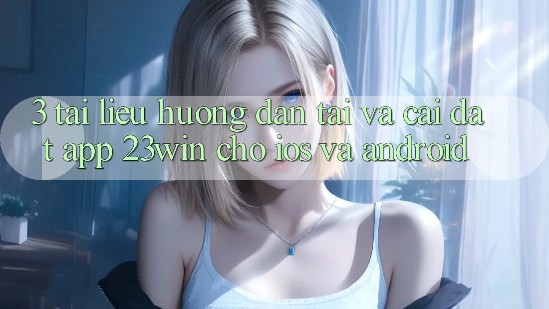 3. Tài liệu hướng dẫn Tải Và Cài Đặt App 23win Cho iOS Và Android
