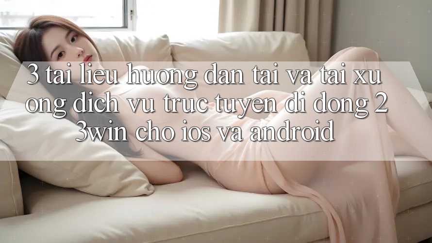 3. Tài liệu hướng dẫn Tải Và Tải xuống Dịch vụ trực tuyến di động 23win Cho iOS Và Android 3. Tài liệu hướng dẫn Tải Và Tải xuống Dịch vụ trực tuyến di động 23win Cho iOS Và Android