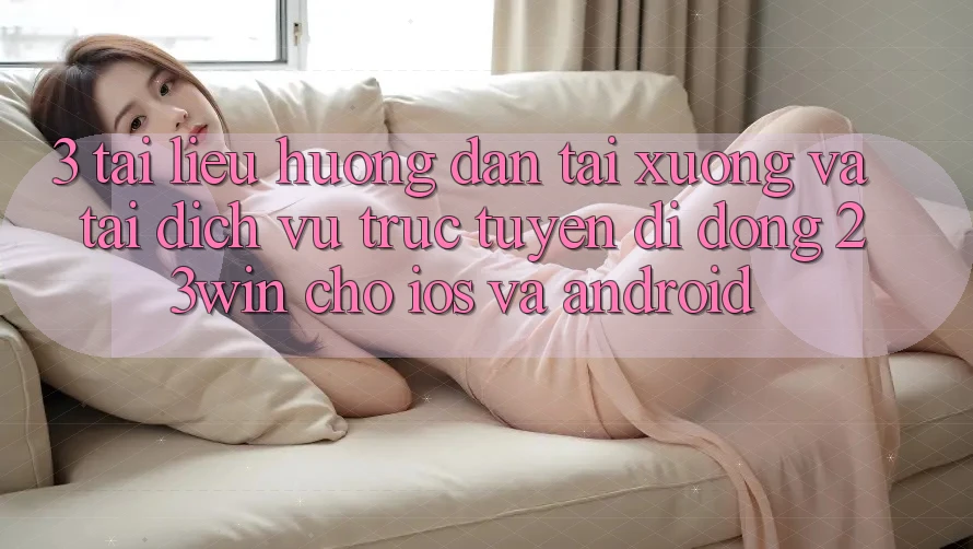3. Tài liệu hướng dẫn Tải xuống Và Tải Dịch vụ trực tuyến di động 23win Cho iOS Và Android