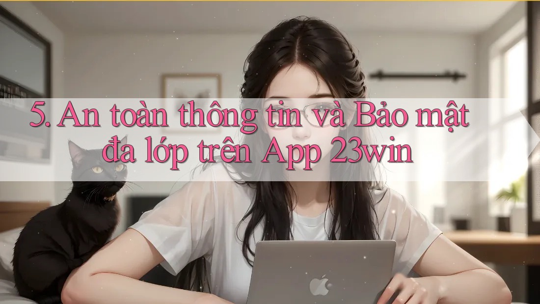 5. An toàn thông tin và Bảo mật đa lớp trên App 23win
