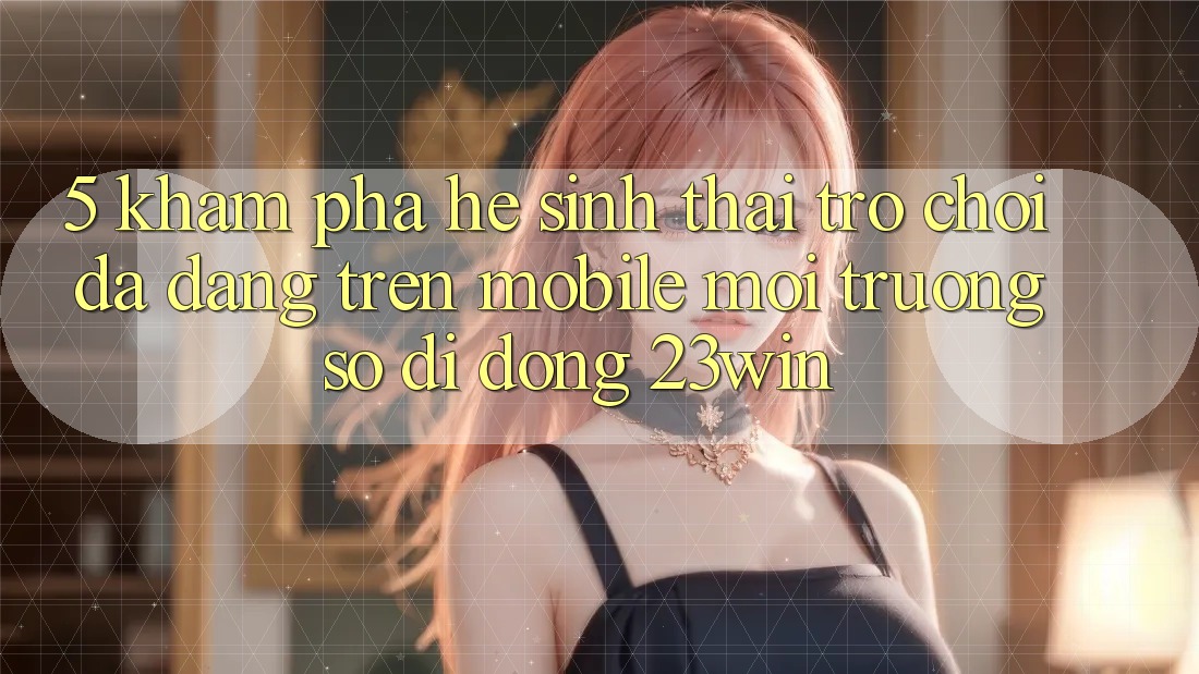 5. Khám Phá Hệ Sinh Thái Trò Chơi Đa Dạng Trên Mobile Môi trường số di động 23win