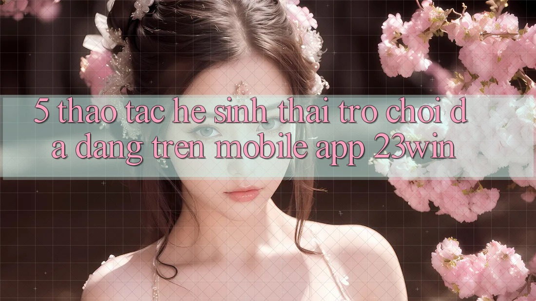 5. Thao tác Hệ Sinh Thái Trò Chơi Đa Dạng Trên Mobile App 23win