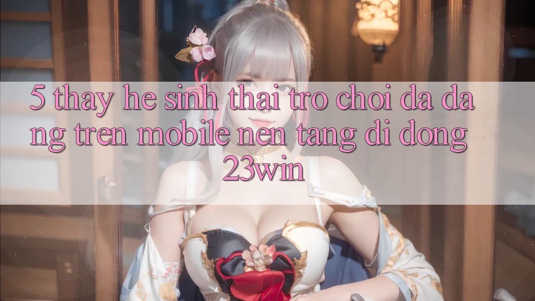 5. Thấy Hệ Sinh Thái Trò Chơi Đa Dạng Trên Mobile Nền tảng di động 23win