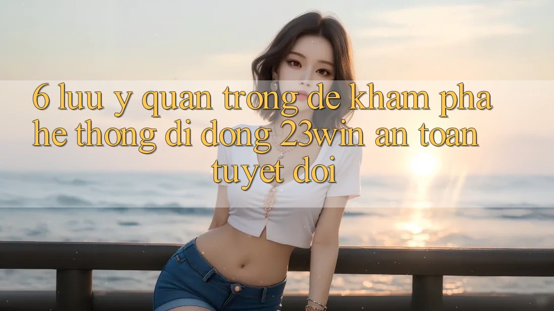 6. Lưu Ý Quan Trọng Để Khám phá Hệ thống di động 23win An Toàn Tuyệt Đối 6. Lưu Ý Quan Trọng Để Khám phá Hệ thống di động 23win An Toàn Tuyệt Đối