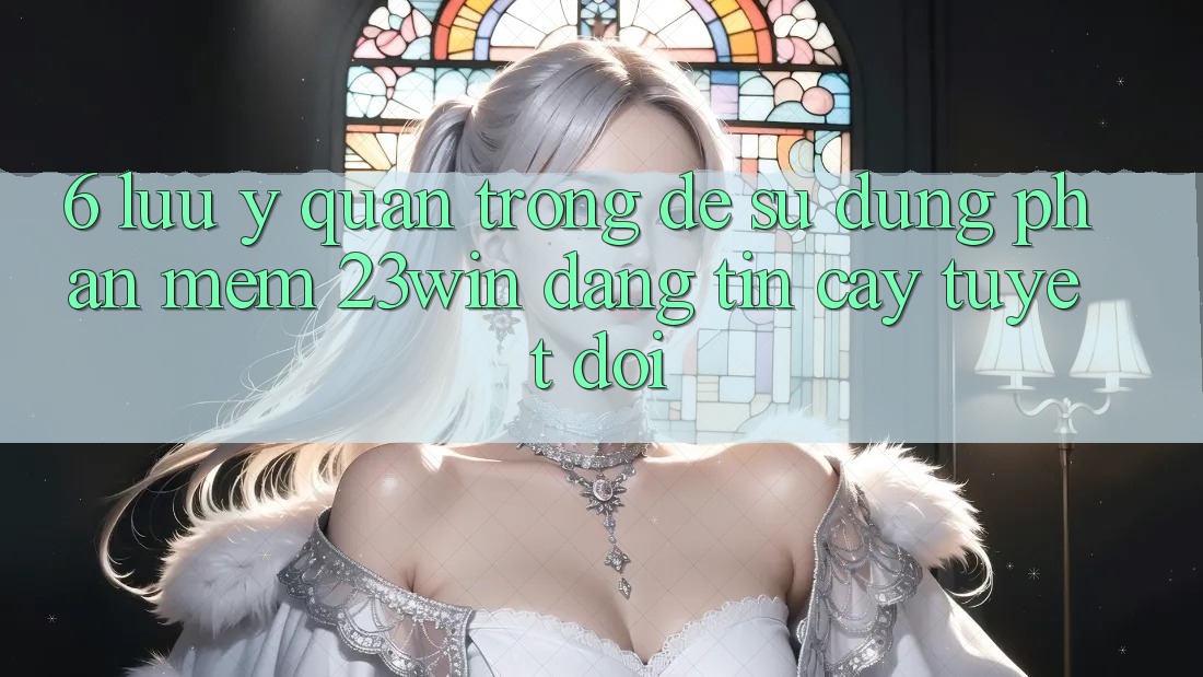 6. Lưu Ý Quan Trọng Để Sử Dụng Phần mềm 23win Đáng tin cậy Tuyệt Đối 6. Lưu Ý Quan Trọng Để Sử Dụng Phần mềm 23win Đáng tin cậy Tuyệt Đối
