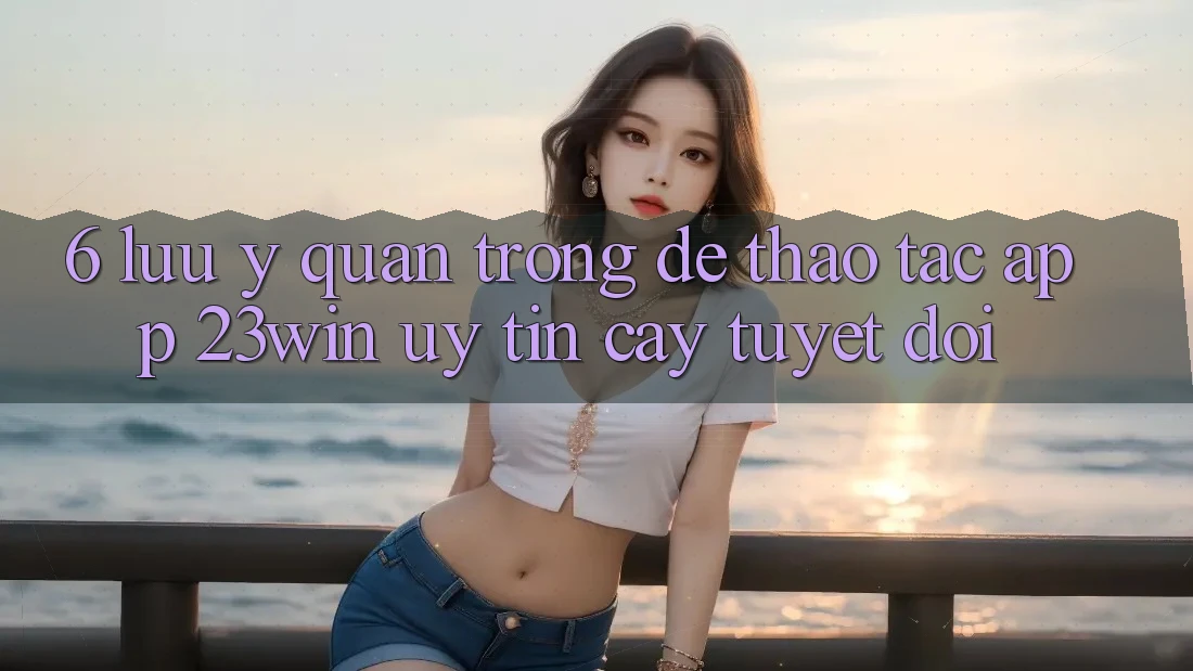 6. Lưu Ý Quan Trọng Để Thao tác App 23win Uy tín cậy Tuyệt Đối 6. Lưu Ý Quan Trọng Để Thao tác App 23win Uy tín cậy Tuyệt Đối