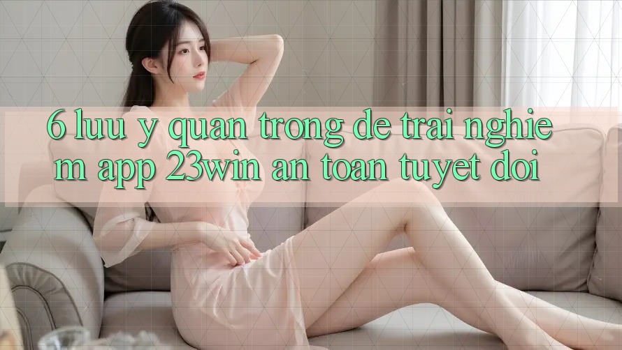 6. Lưu Ý Quan Trọng Để Trải nghiệm App 23win An Toàn Tuyệt Đối