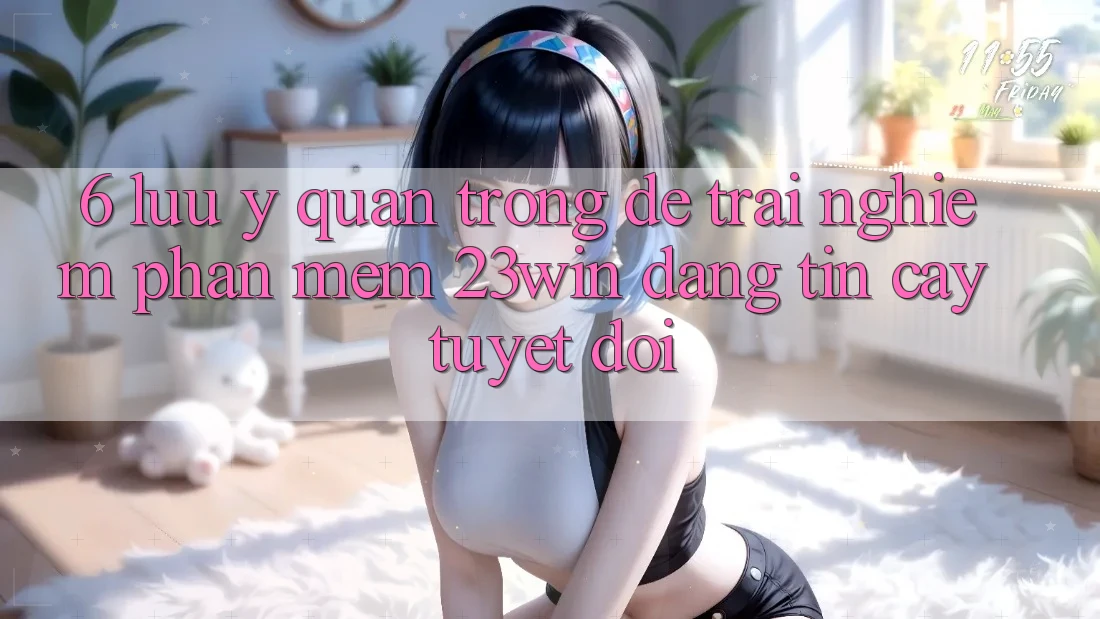 6. Lưu Ý Quan Trọng Để Trải nghiệm Phần mềm 23win Đáng tin cậy Tuyệt Đối