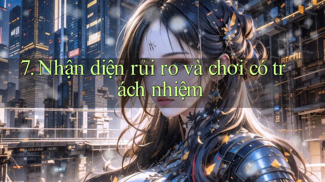 7. Nhận diện rủi ro và chơi có trách nhiệm