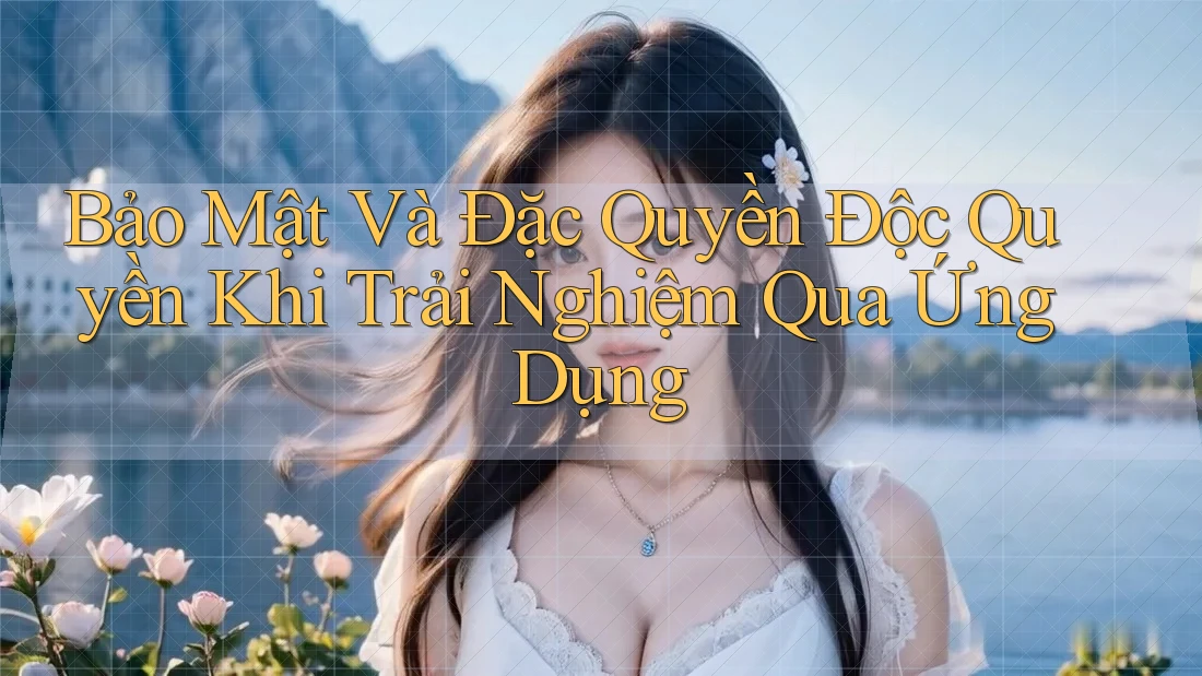 Bảo Mật Và Đặc Quyền Độc Quyền Khi Trải Nghiệm Qua Ứng Dụng Bảo Mật Và Đặc Quyền Độc Quyền Khi Trải Nghiệm Qua Ứng Dụng