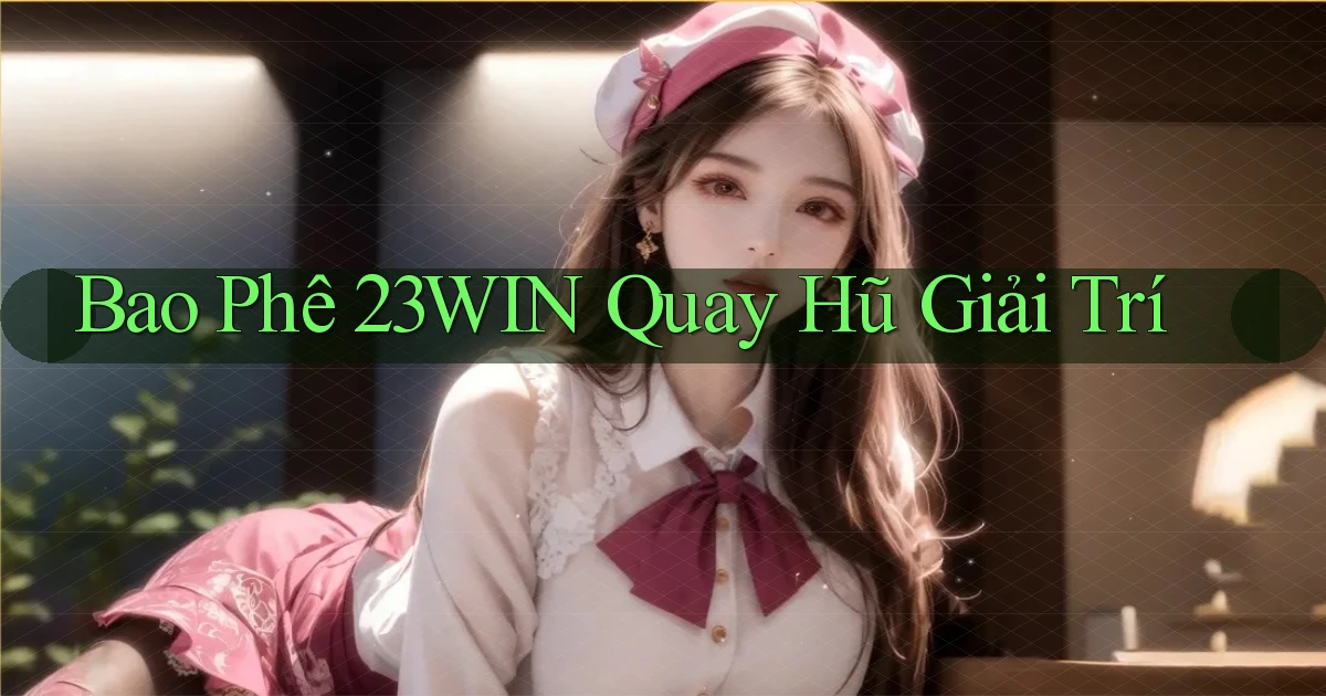 bao phê 23win quay hũ giải trí