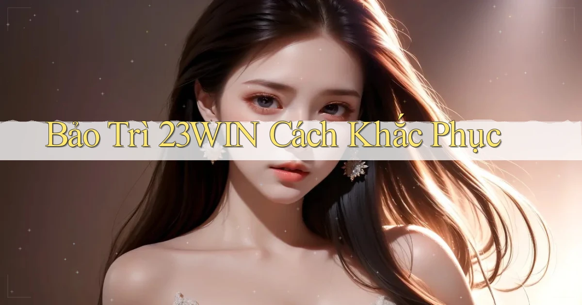 bảo trì 23win cách khắc phục