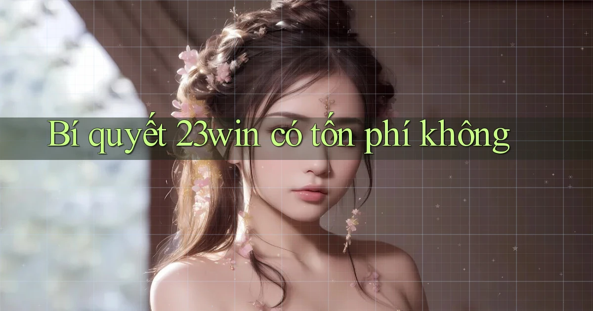 Bí quyết 23win có tốn phí không
