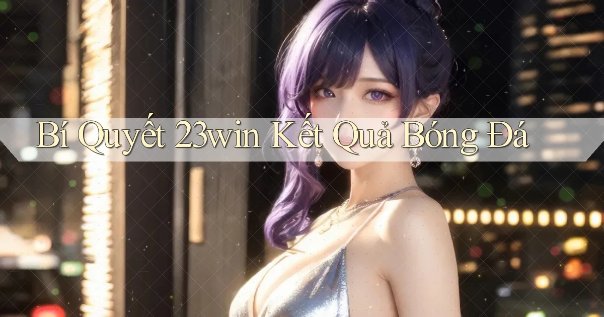 bí quyết 23win kết quả bóng đá