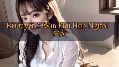 bí quyết 23win phù hợp người mới