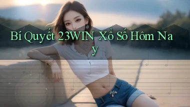 bí quyết 23win xổ số hôm nay