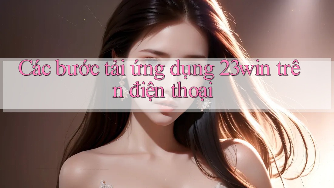 Các bước tải ứng dụng 23win trên điện thoại