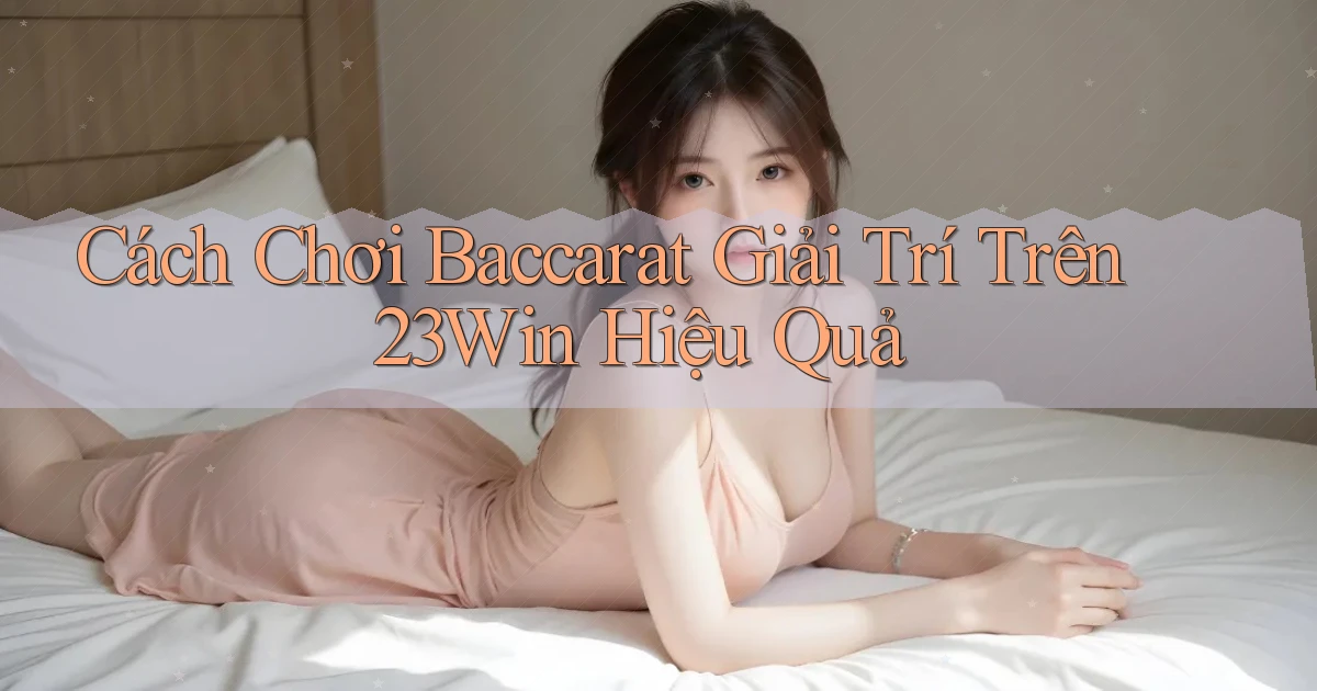 cách chơi baccarat giải trí trên 23win hiệu quả