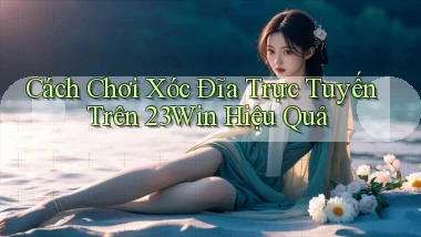 cách chơi xóc đĩa trực tuyến trên 23win hiệu quả