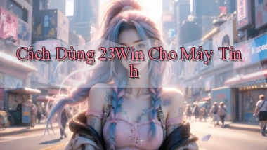 cách dùng 23win cho máy tính