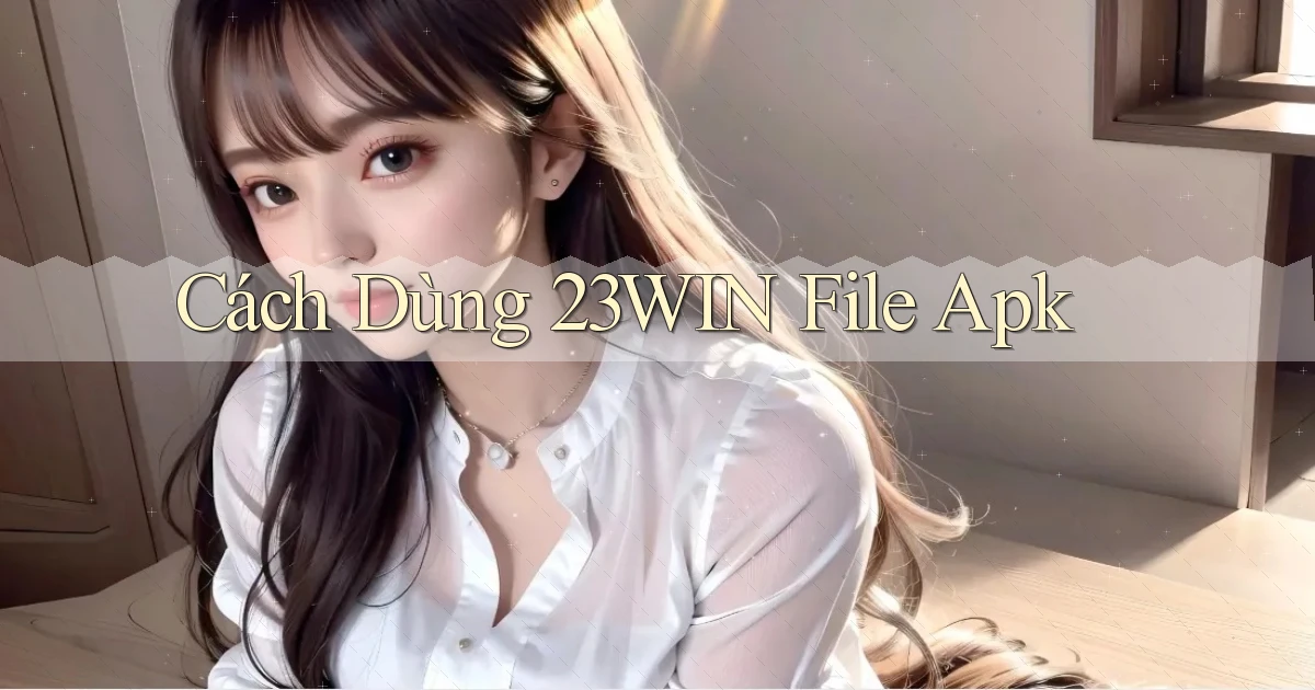 cách dùng 23win file apk