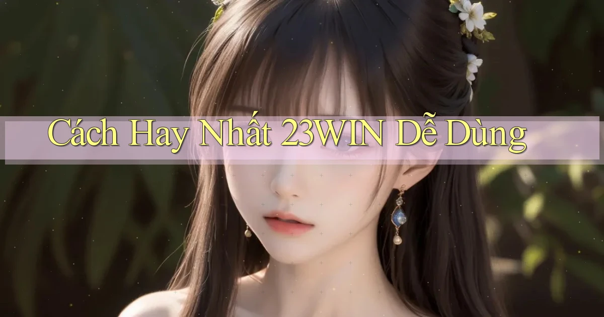 cách hay nhất 23win dễ dùng
