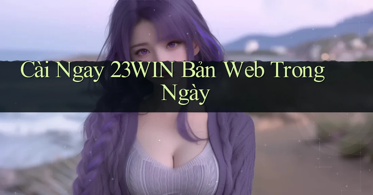 cài ngay 23win bản web trong ngày