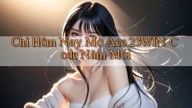 chỉ hôm nay mở acc 23win code năm mới