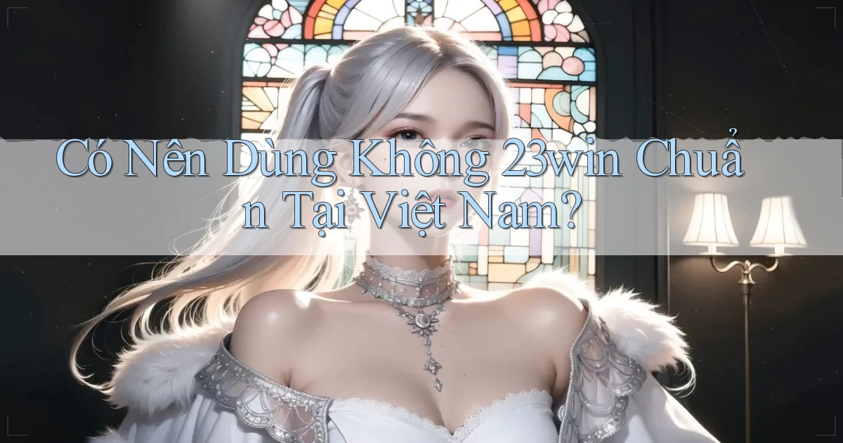 có nên dùng không 23win chuẩn tại việt nam