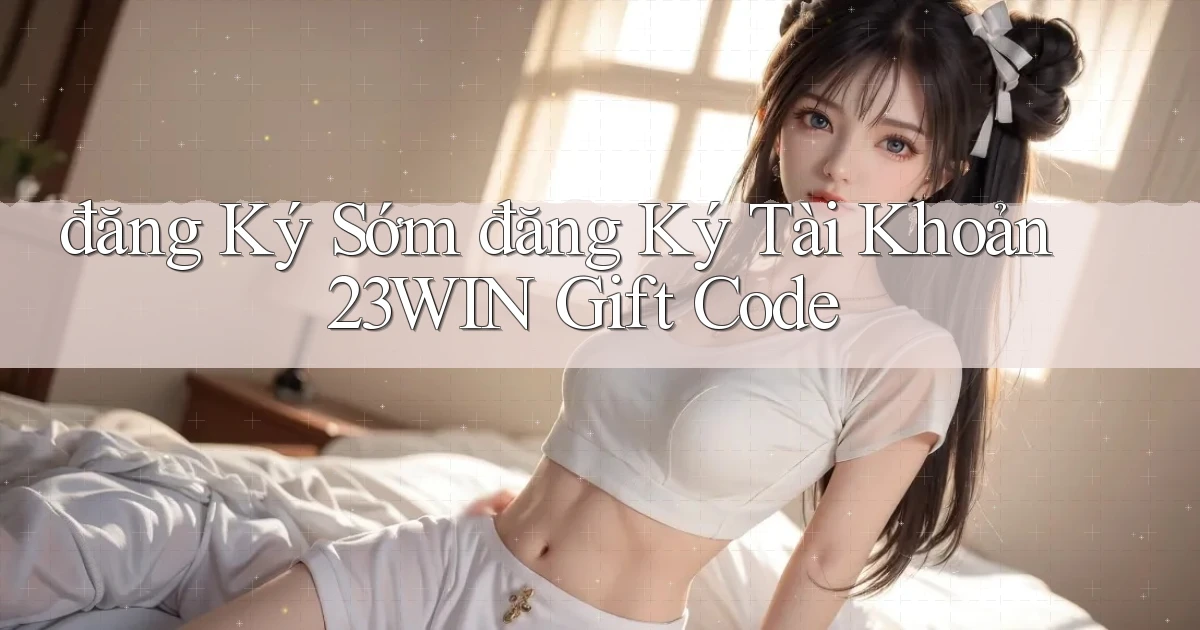 đăng ký sớm đăng ký tài khoản 23win gift code