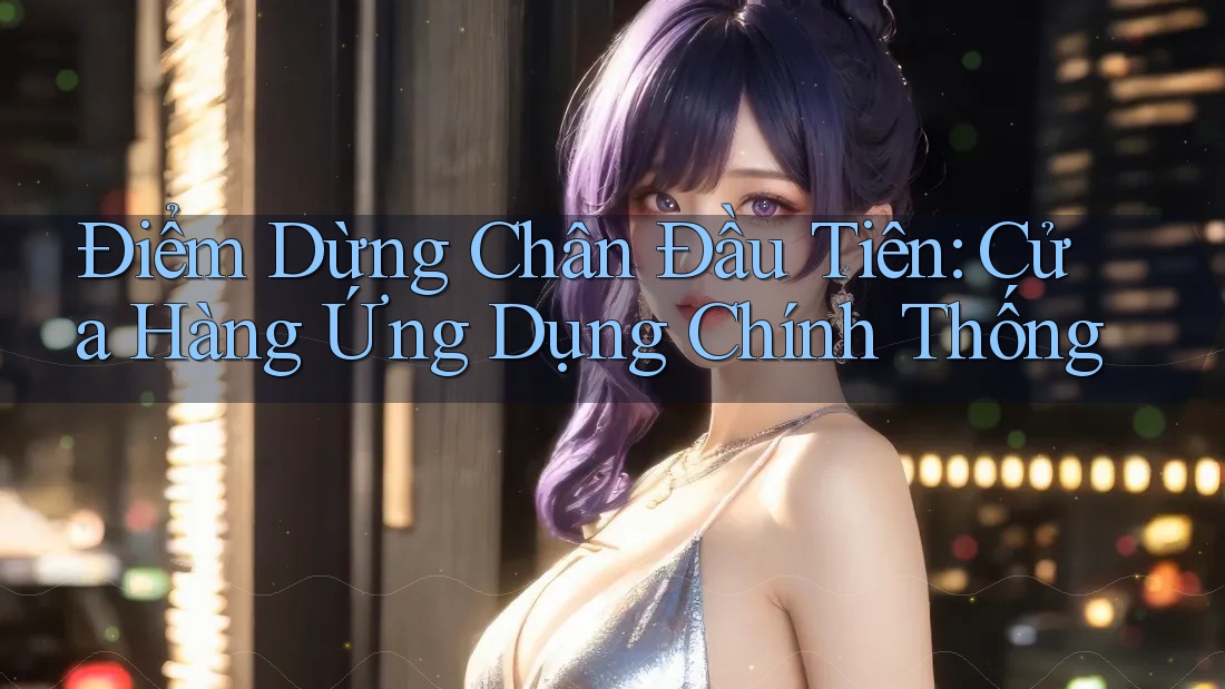 Điểm Dừng Chân Đầu Tiên: Cửa Hàng Ứng Dụng Chính Thống