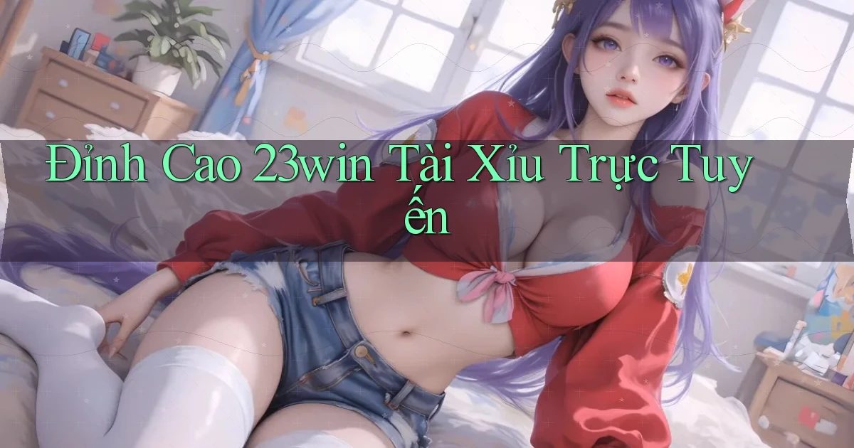 đỉnh cao 23win tài xỉu trực tuyến