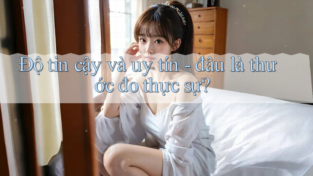 Độ tin cậy và uy tín - đâu là thước đo thực sự?