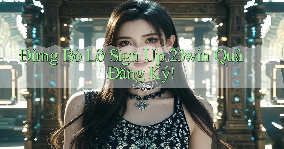 đừng bỏ lỡ sign up 23win quà đăng ký
