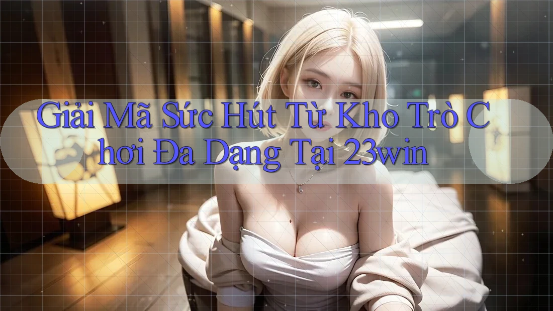 Giải Mã Sức Hút Từ Kho Trò Chơi Đa Dạng Tại 23win