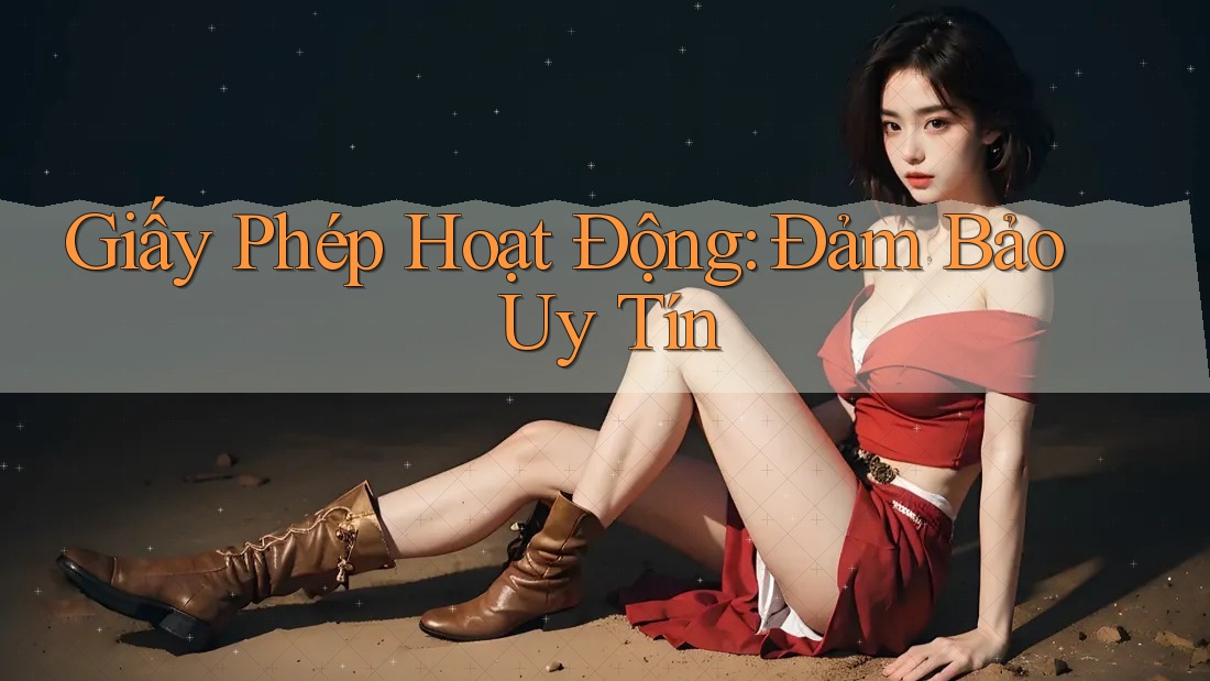 Giấy Phép Hoạt Động: Đảm Bảo Uy Tín