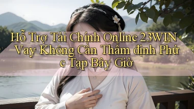 hỗ trợ tài chính online 23win vay không cần thẩm định phức tạp bây giờ