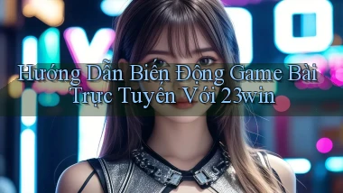 hướng dẫn biến động game bài trực tuyến với 23win