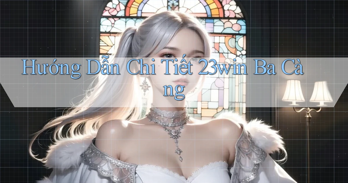 hướng dẫn chi tiết 23win ba càng