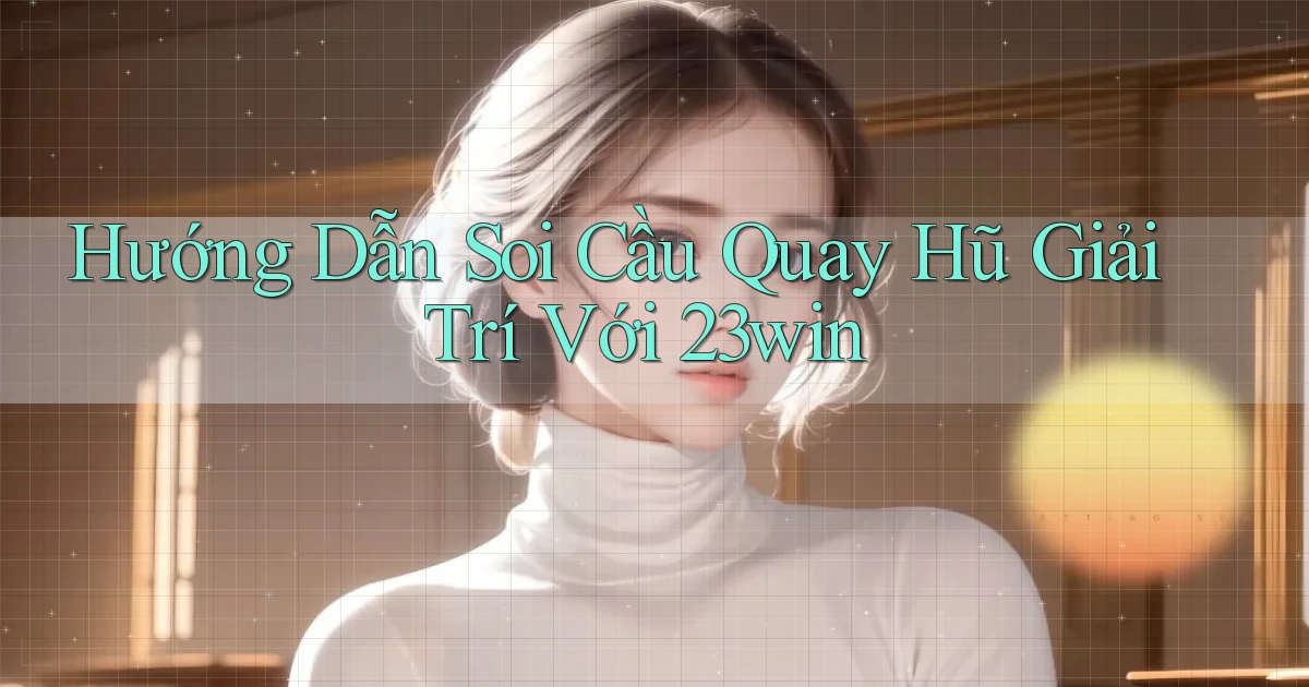 hướng dẫn soi cầu quay hũ giải trí với 23win