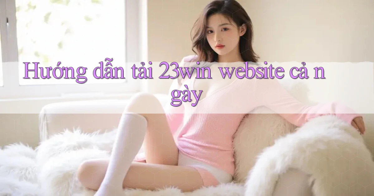 hướng dẫn tải 23win website cả ngày