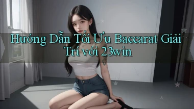hướng dẫn tối ưu baccarat giải trí với 23win