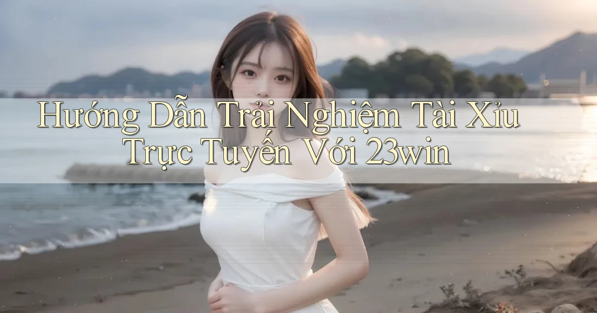 hướng dẫn trải nghiệm tài xỉu trực tuyến với 23win