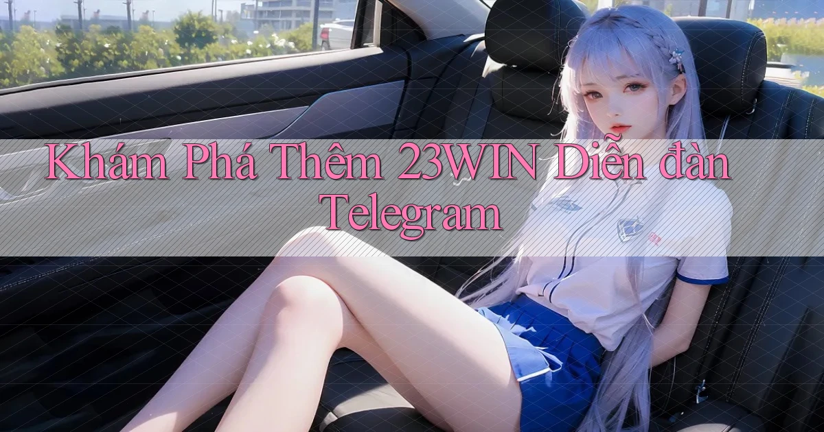 khám phá thêm 23win diễn đàn telegram