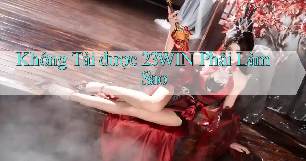 không tải được 23win phải làm sao