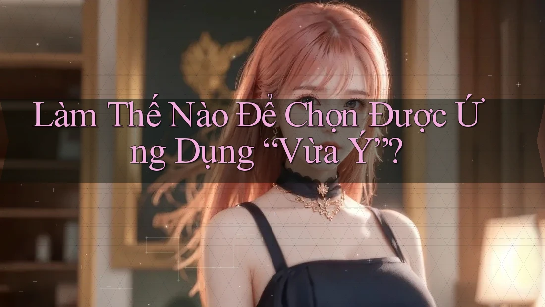 Làm Thế Nào Để Chọn Được Ứng Dụng “Vừa Ý”?