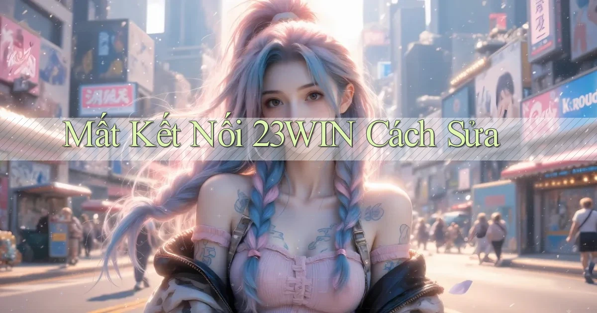 mất kết nối 23win cách sửa