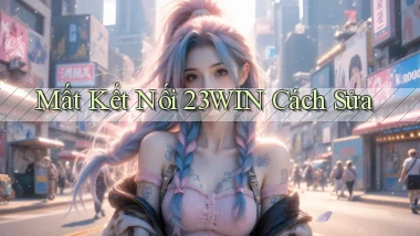 mất kết nối 23win cách sửa