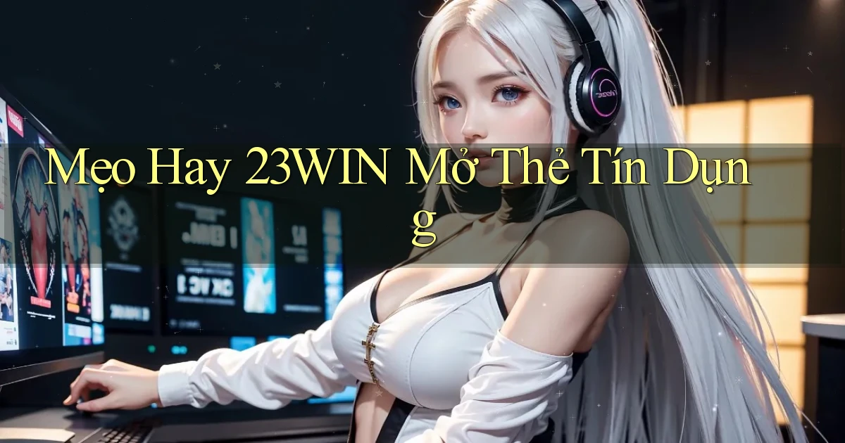 mẹo hay 23win mở thẻ tín dụng